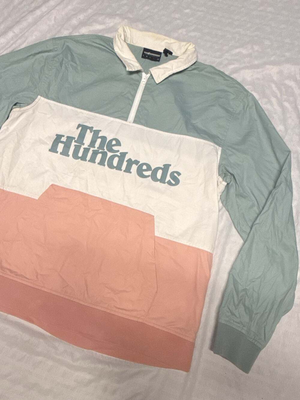 The Hundreds Alpine Colorblock Half-Zip Pullover Sweatshirt View 2